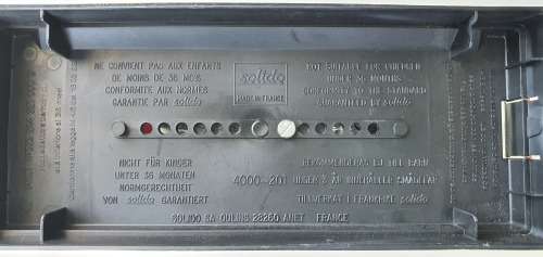 VINTAGE - ORIGINAL SOLIDO AGE D OR - DODGE PLATEAU `PEPSI` 4427